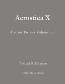 Acrostica X