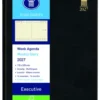 Agenda 2025 Ryam Executive Mundior 7Dagen/2Pagina's Zwart