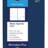 Agenda 2025 Ryam Memoplan 7 Plus Mundior 7Dagen/2Pagina's Assorti