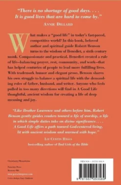A Good Life: Benedict's Guide to Everyday Joy