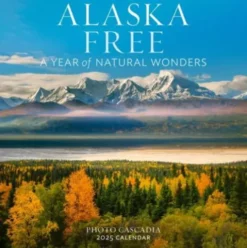 Alaska Free Wall Calendar 2025