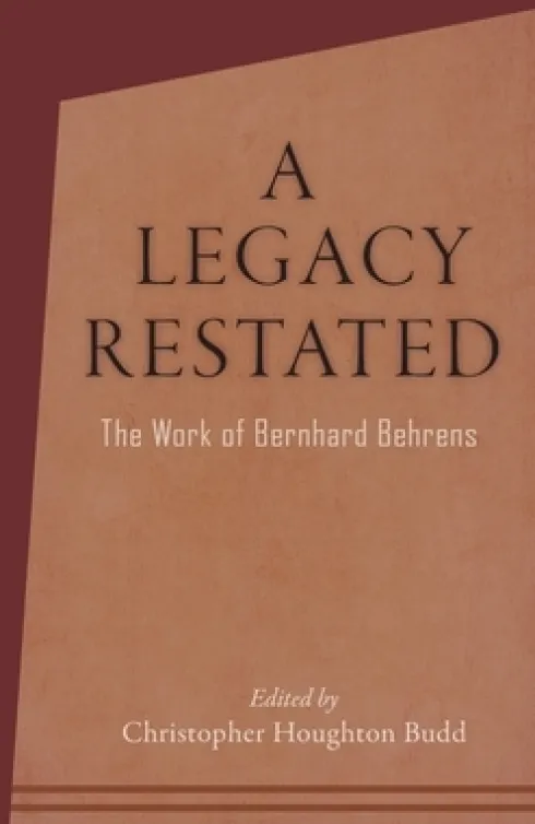 A Legacy Restated