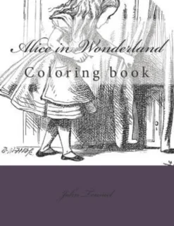 Alice in Wonderland: Coloring Book