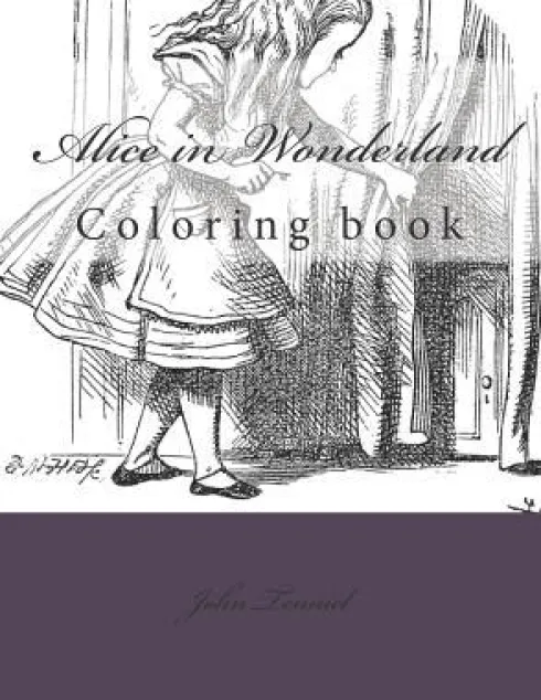 Alice in Wonderland: Coloring Book
