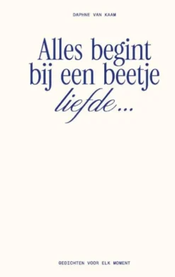 Alles begint bij een beetje liefde…