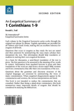 An Exegetical Summary of 1 Corinthians 1-9, 2nd Edition