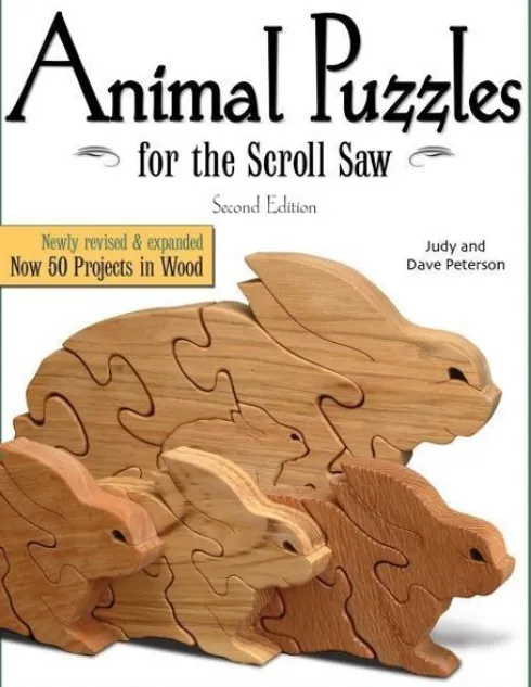 Animal Puzzles for the Scroll Saw, Second Edition