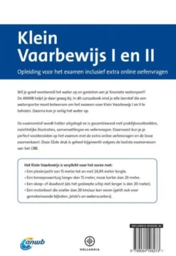 ANWB Cursusboek Klein Vaarbewijs I en II inclusief online examentraining