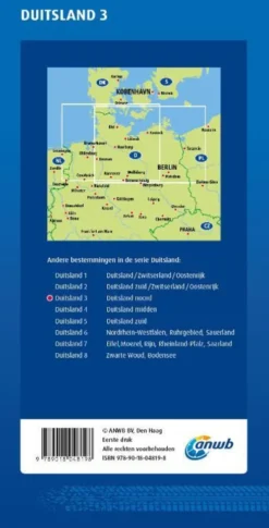 ANWB Wegenkaart 3.Duitsland Noord
