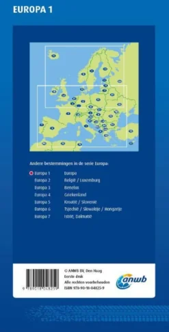 ANWB*Wegenkaart Europa 1. Europa