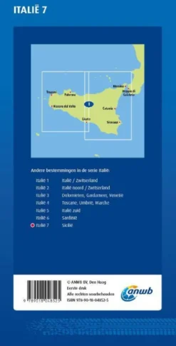 ANWB*Wegenkaart Italië 7. Sicilië