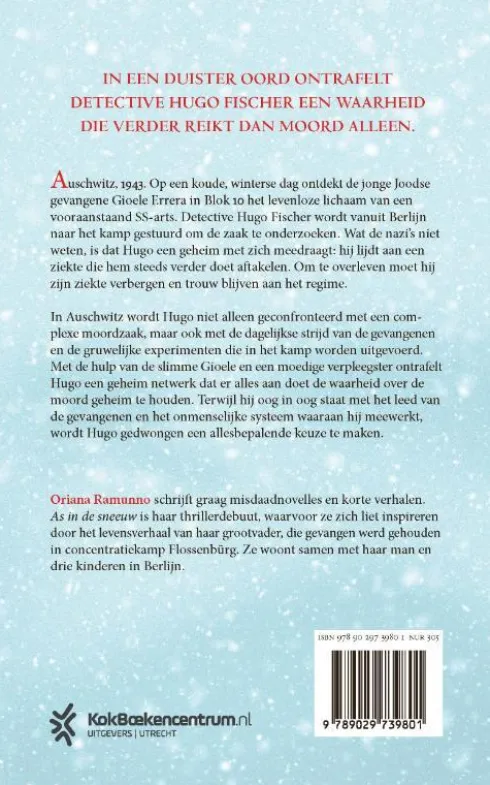 As in de sneeuw
