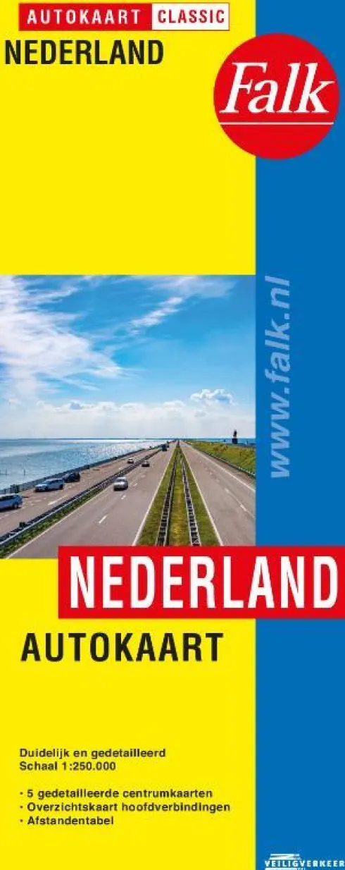 Autokaart Nederland Classic