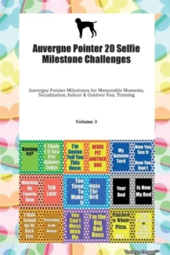 Auvergne Pointer 20 Selfie Milestone Challenges Auvergne Pointer Milestones for Memorable Moments, Socialization, Indoor & Outdoor Fun, Training Volume 3