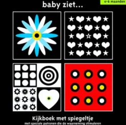 Baby ziet ... kijkboek met spiegeltje