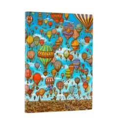 Balloon Festival (Pierre the Maze Detective) Midi Unlined Softcover Flexi Journal (Elastic Band Closure)