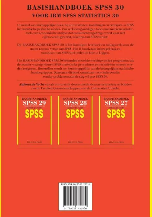 Basishandboek SPSS 30