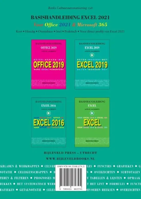 Basishandleiding Excel 2021