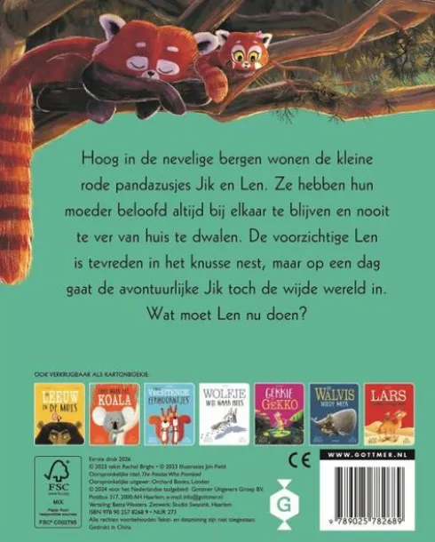 Beloofd is beloofd, kleine panda's