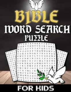 Bible Word Search For Kids: Christian Word Search Puzzle Book For Kids Adults And Senior With Inspirational Words - Bible Activity Book Crossword