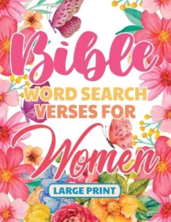 Bible Word Search Large Print Verses for Women
