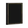 Black Edition Midi Lined Hardcover Journal (Elastic Band Closure)