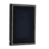 Black Edition Mini Lined Hardcover Journal (Elastic Band Closure)