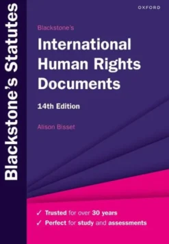 Blackstone's International Human Rights Documents