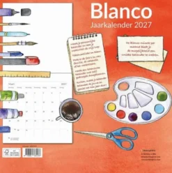 Blanco maandkalender 2027