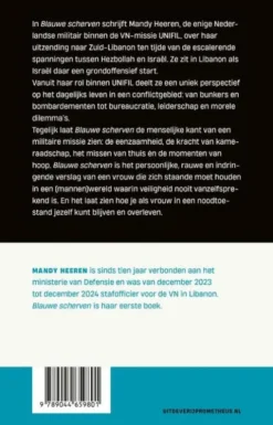 Blauwe scherven