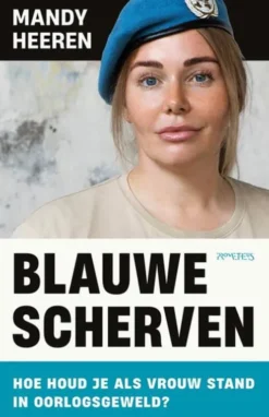 Blauwe scherven