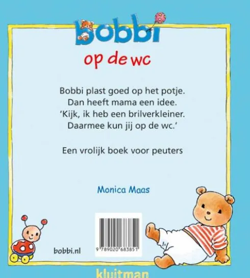 Bobbi op de wc