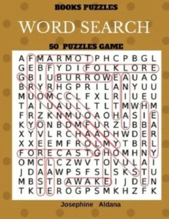 Books Puzzles Word Search 50 Puzzles Game: Large Print Word Find