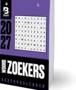 Brainbooster Woordzoekers scheurkalender -2027