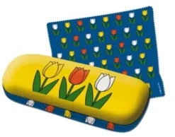 Brillenkoker incl. brillendoekje: Tulpen, Dick Bruna
