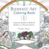 Buddhist Art Coloring Book 1