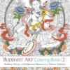 Buddhist Art Coloring Book 2