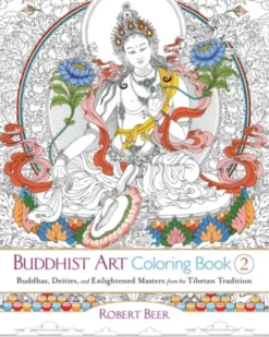 Buddhist Art Coloring Book 2