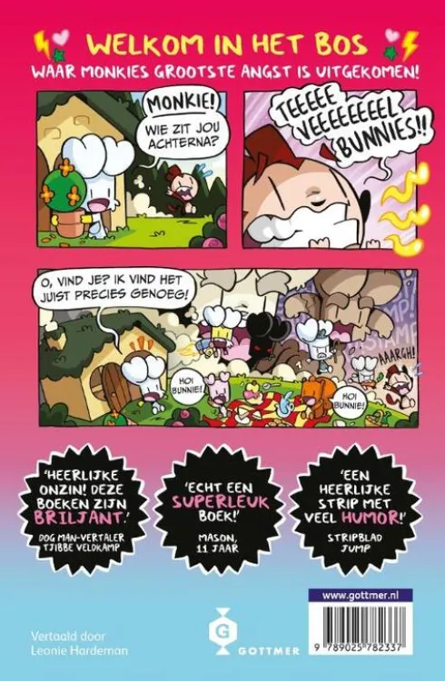 Bunnie vs Monkie en knetterveel konijnen!