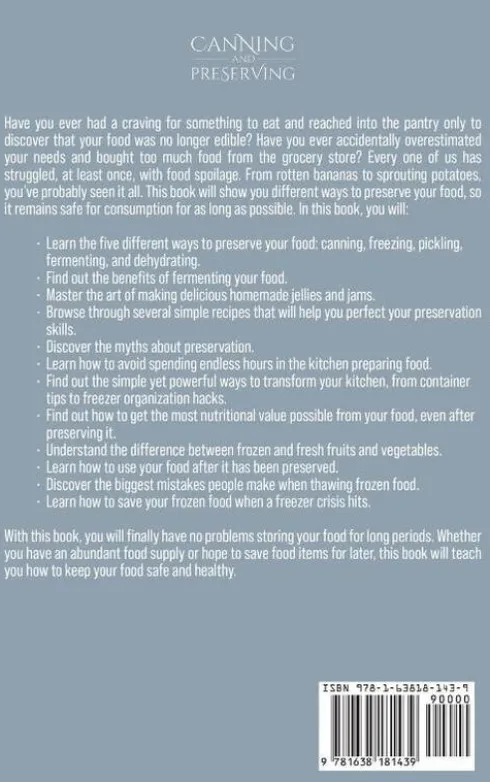 Canning and Preserving