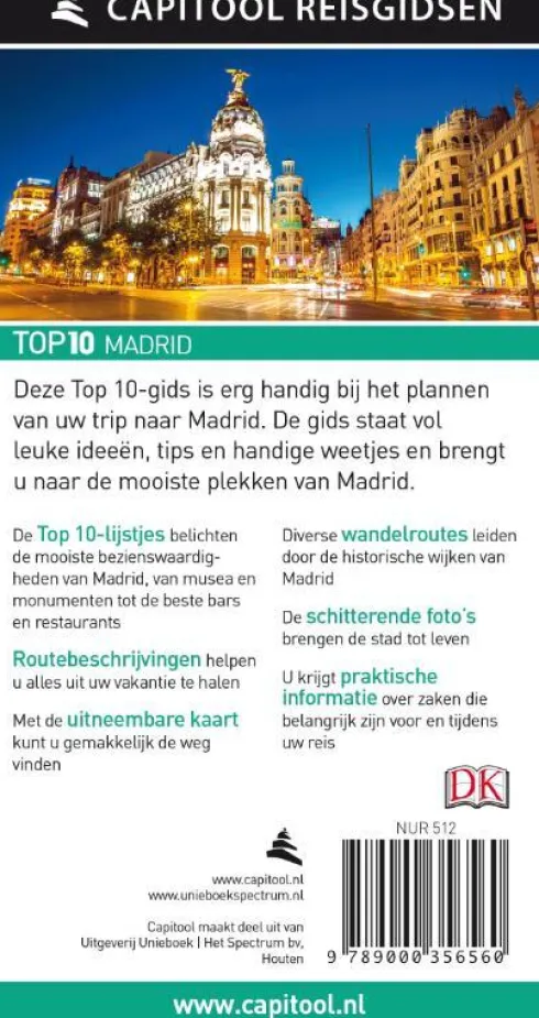 Capitool Reisgidsen Top 10 - Madrid