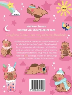 Capybara Cuties - Cozy Kleurboek