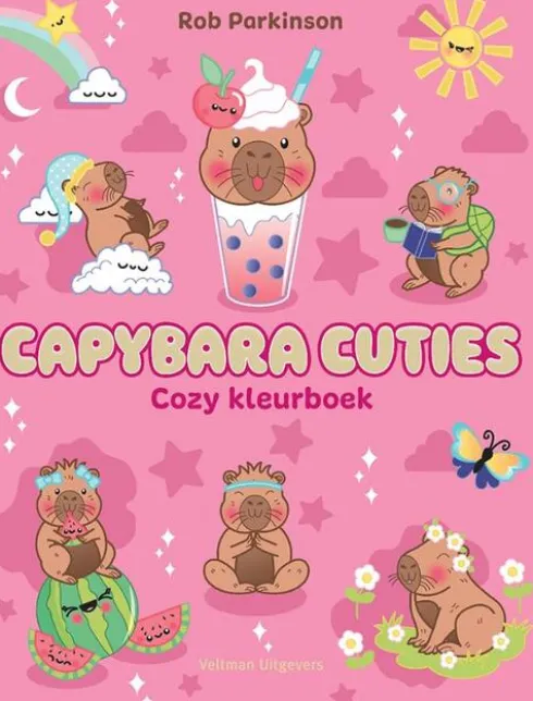Capybara Cuties - Cozy Kleurboek
