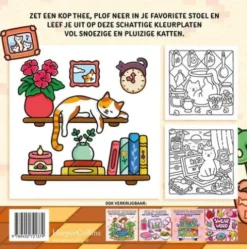 Cat Moments – een cute en cozy kleurboek