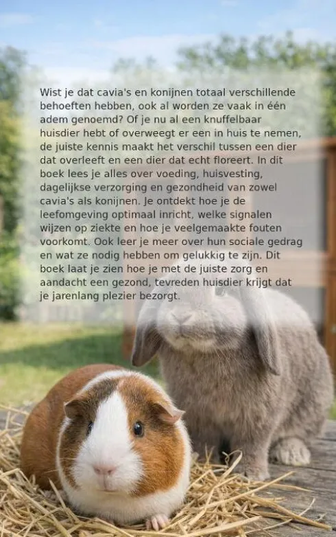 Cavia's en konijnen