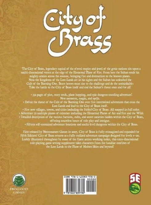 City of Brass 5E