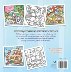Comfy & Cute - Cozy kleurboek Jade Summer