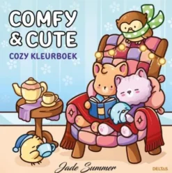 Comfy & Cute - Cozy kleurboek Jade Summer
