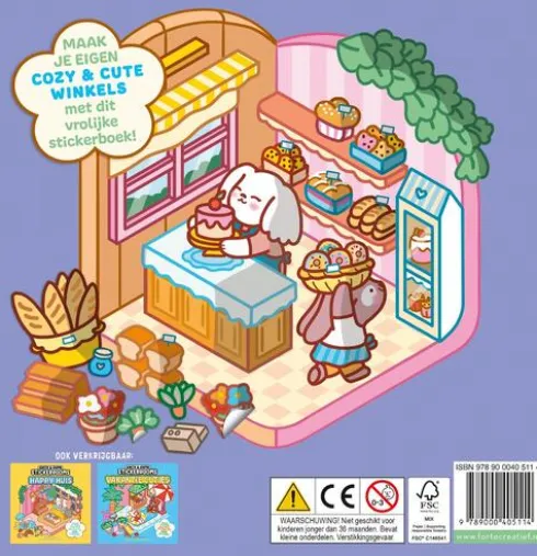 Comfy Winkels Stickerboek