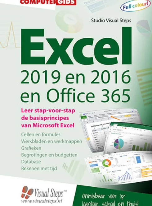 Computergids Excel 2019, 2016 en 2016 en Office 365
